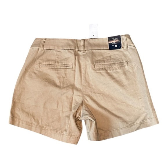 J. Crew Classic Women's Chino Tan Shorts - NWT - Picture 3 of 6